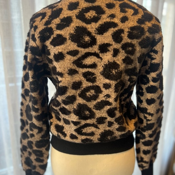 Zara Leopard-print Sweater - Picture 6 of 7